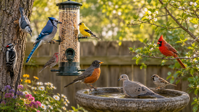 Top 10 Backyard Birds in the US (and How to Identify Them)