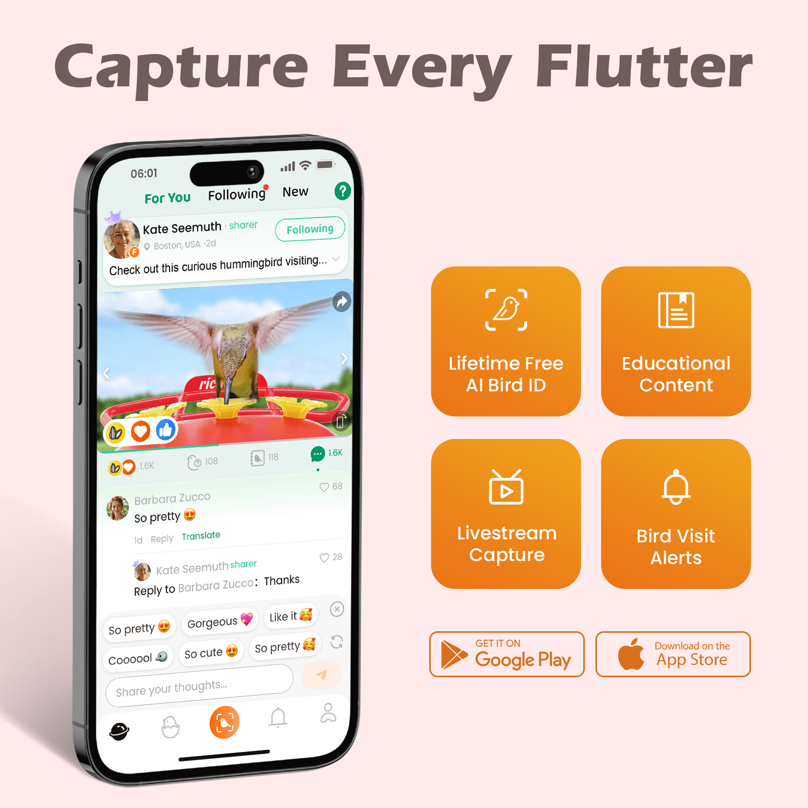 RichBird® Smart Hummingbird Feeder