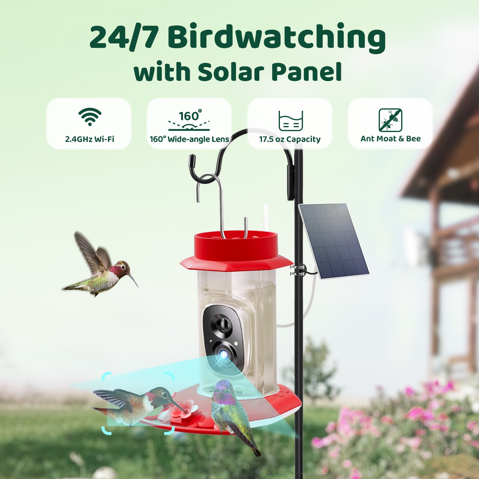 HIXX® Smart Hummingbird Feeder