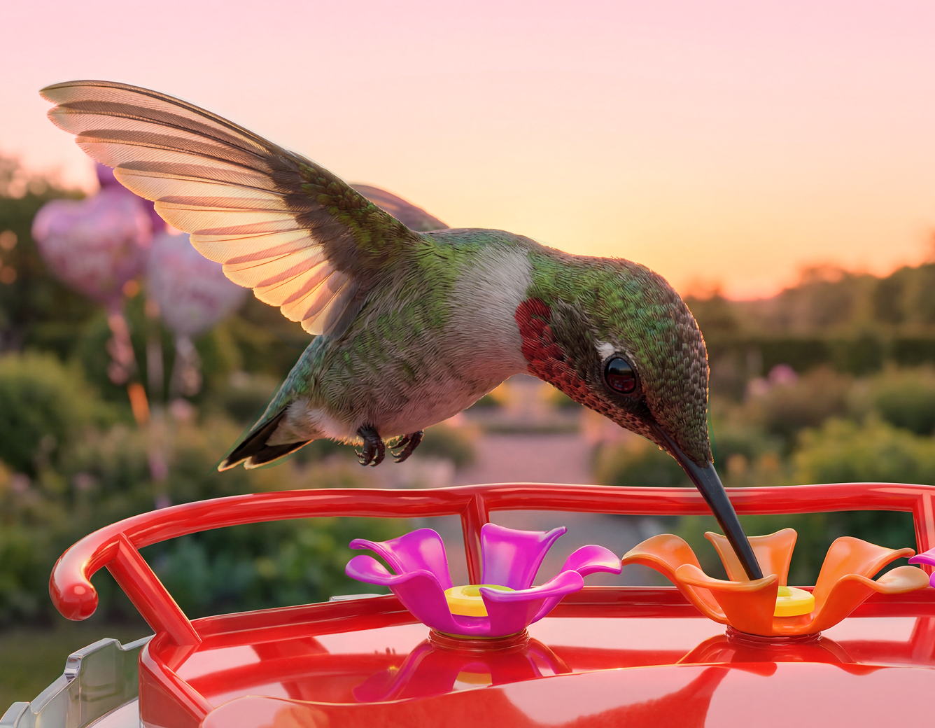 Nectlee Smart Window Hummingbird Feeder