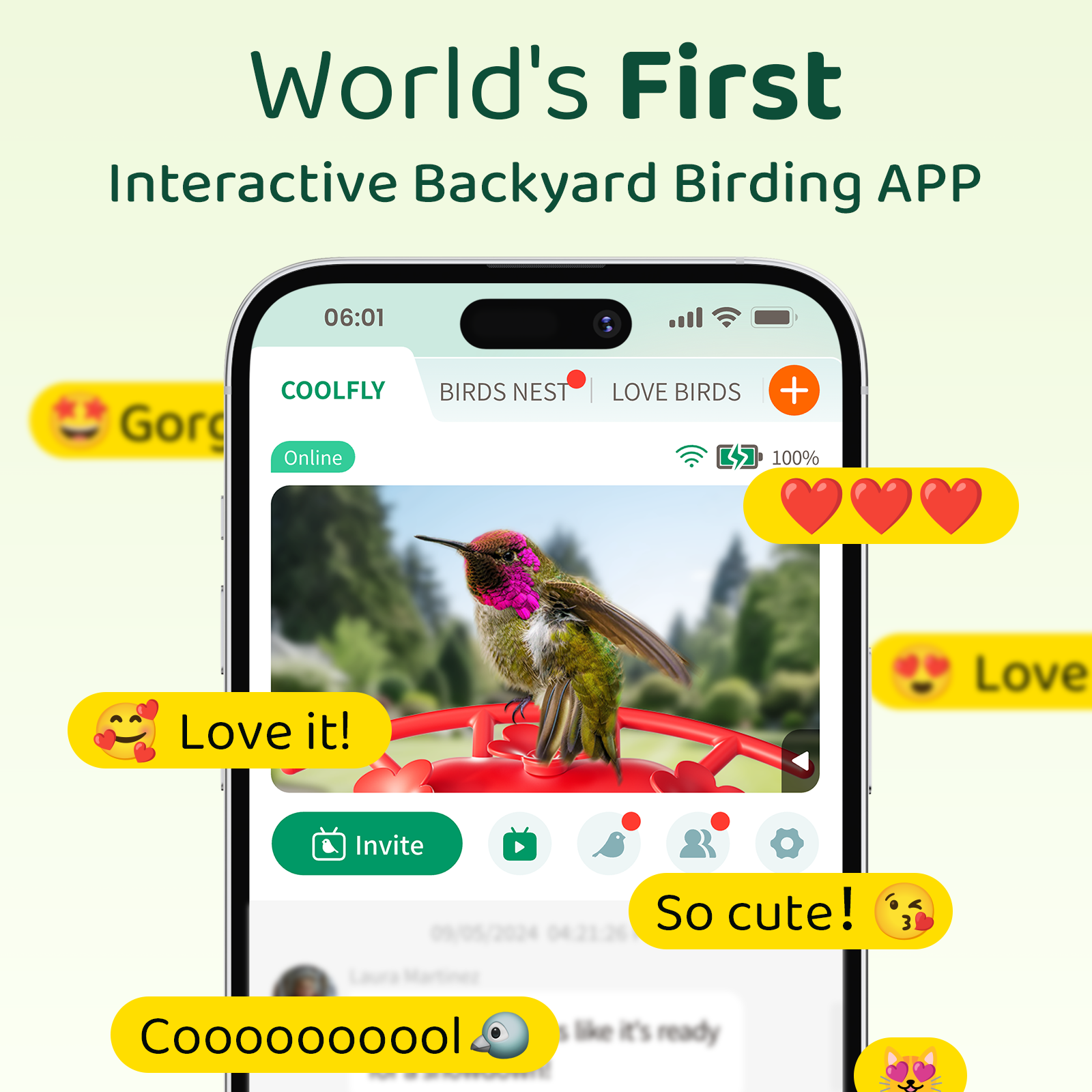 HIXX® Smart Hummingbird Feeder