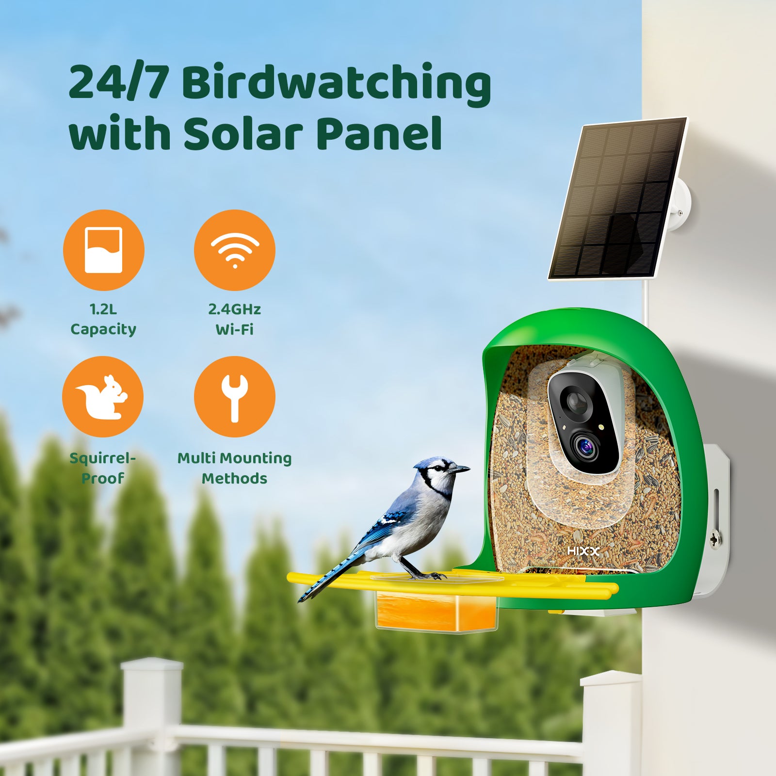 HIXX® Smart Bird Feeder