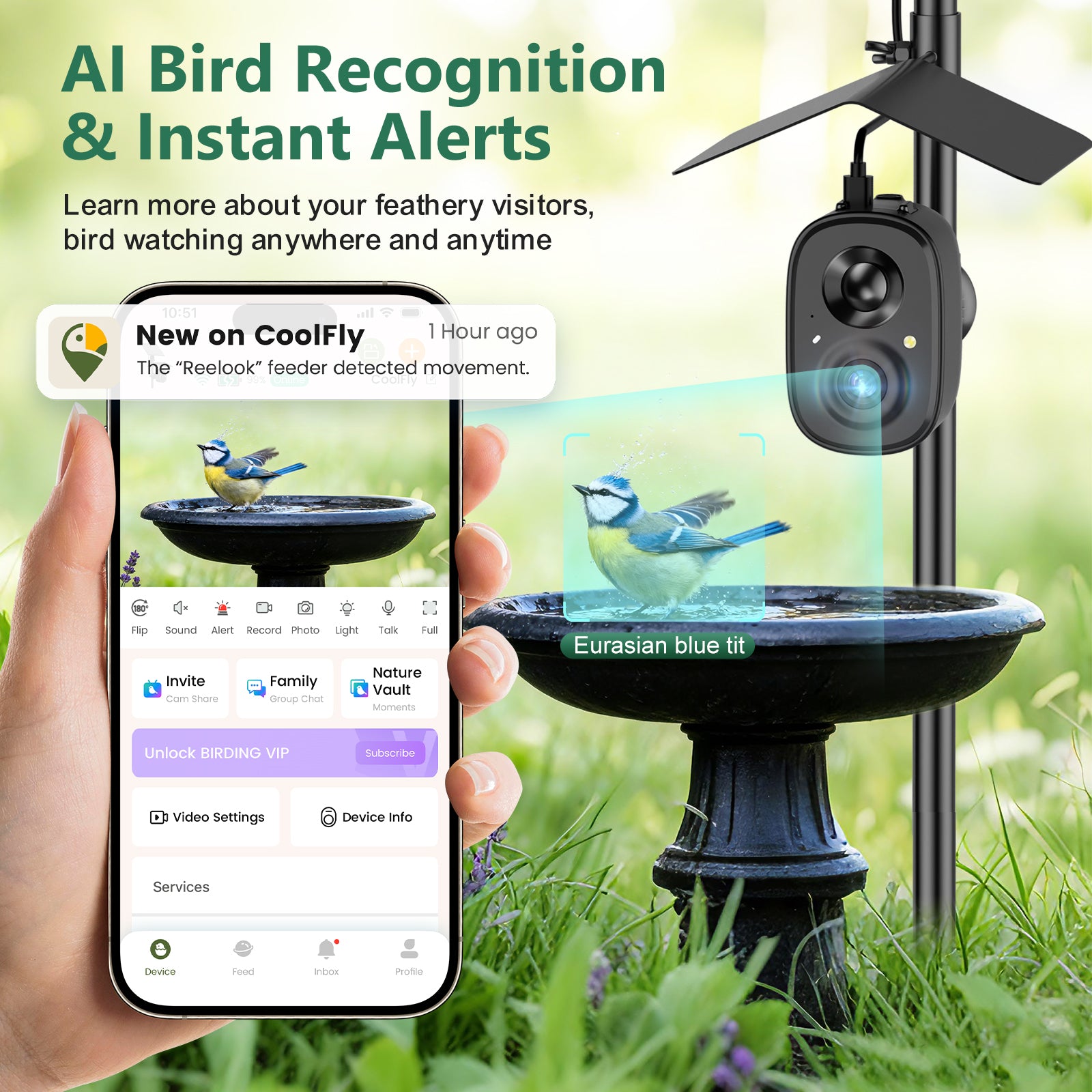 Reelook All in One Birdwatching Station