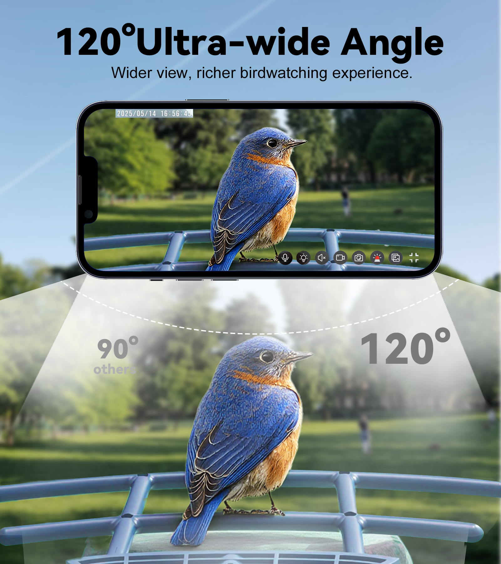 Orivanta Smart Bird Feeder｜ 2K HD