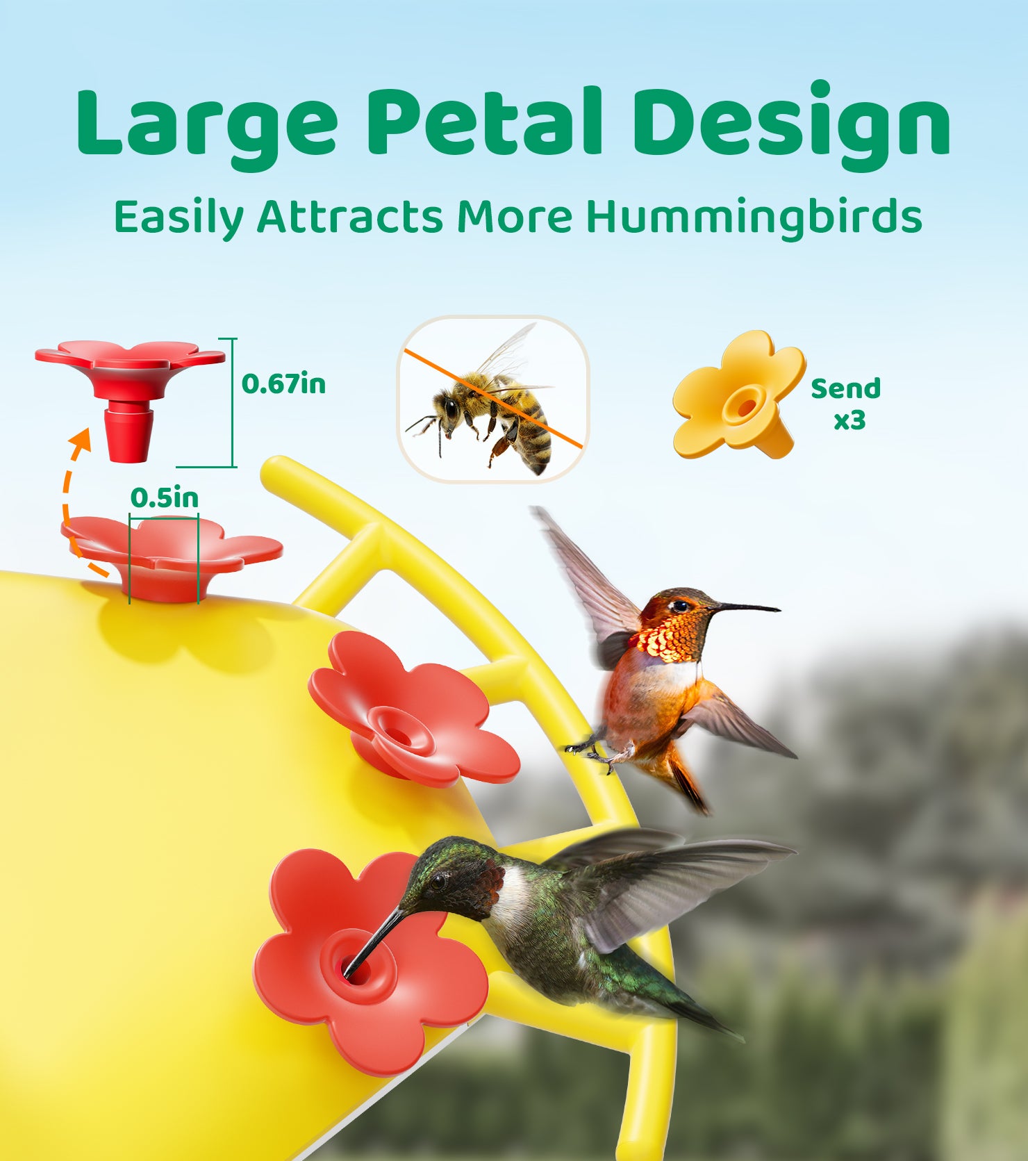 02. Attract More Birds Than Any Standard Feeder