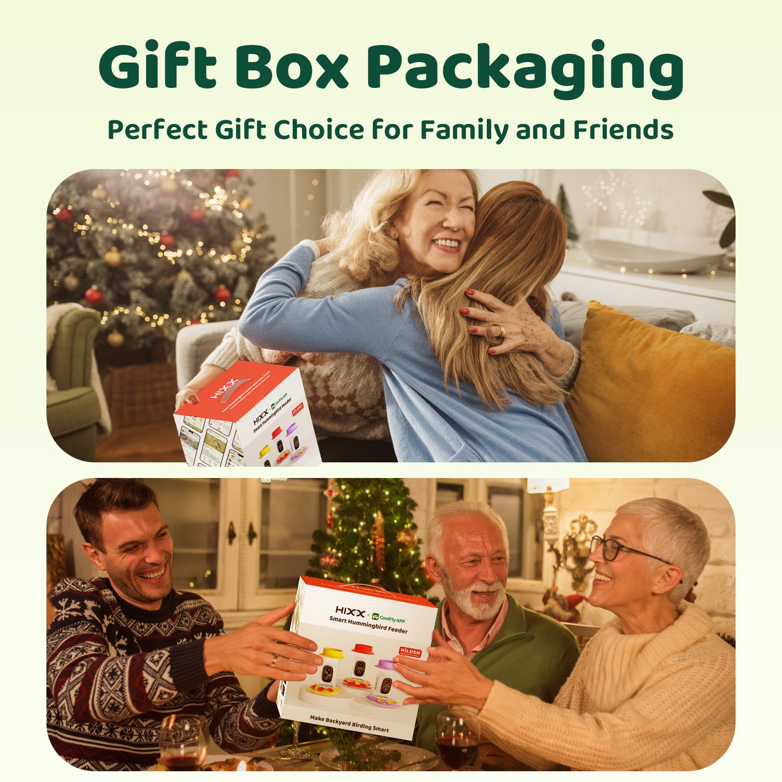 HIXX® Smart Hummingbird Feeder Gift Box Packaging