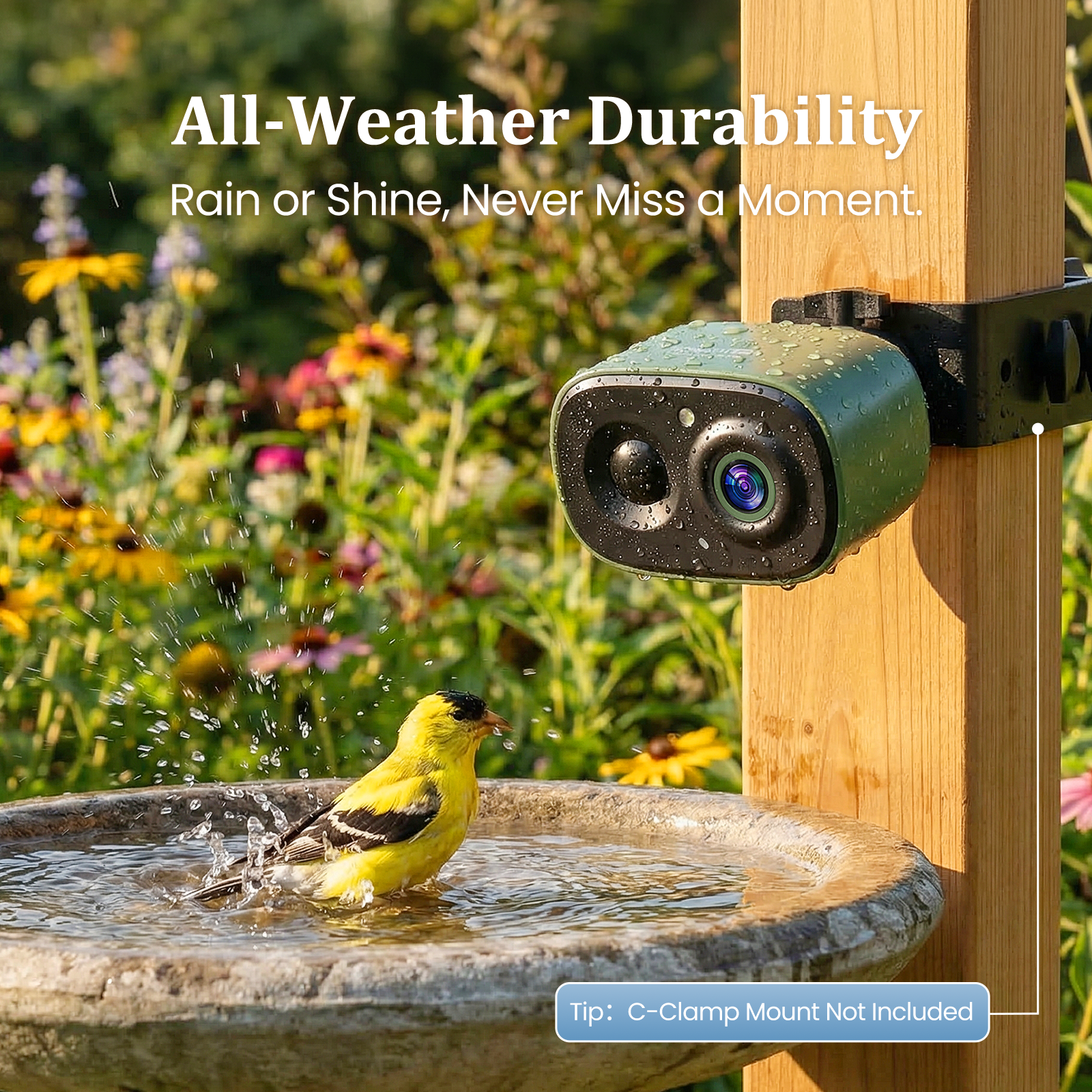 COOLFLY Flex AI Bird Cam