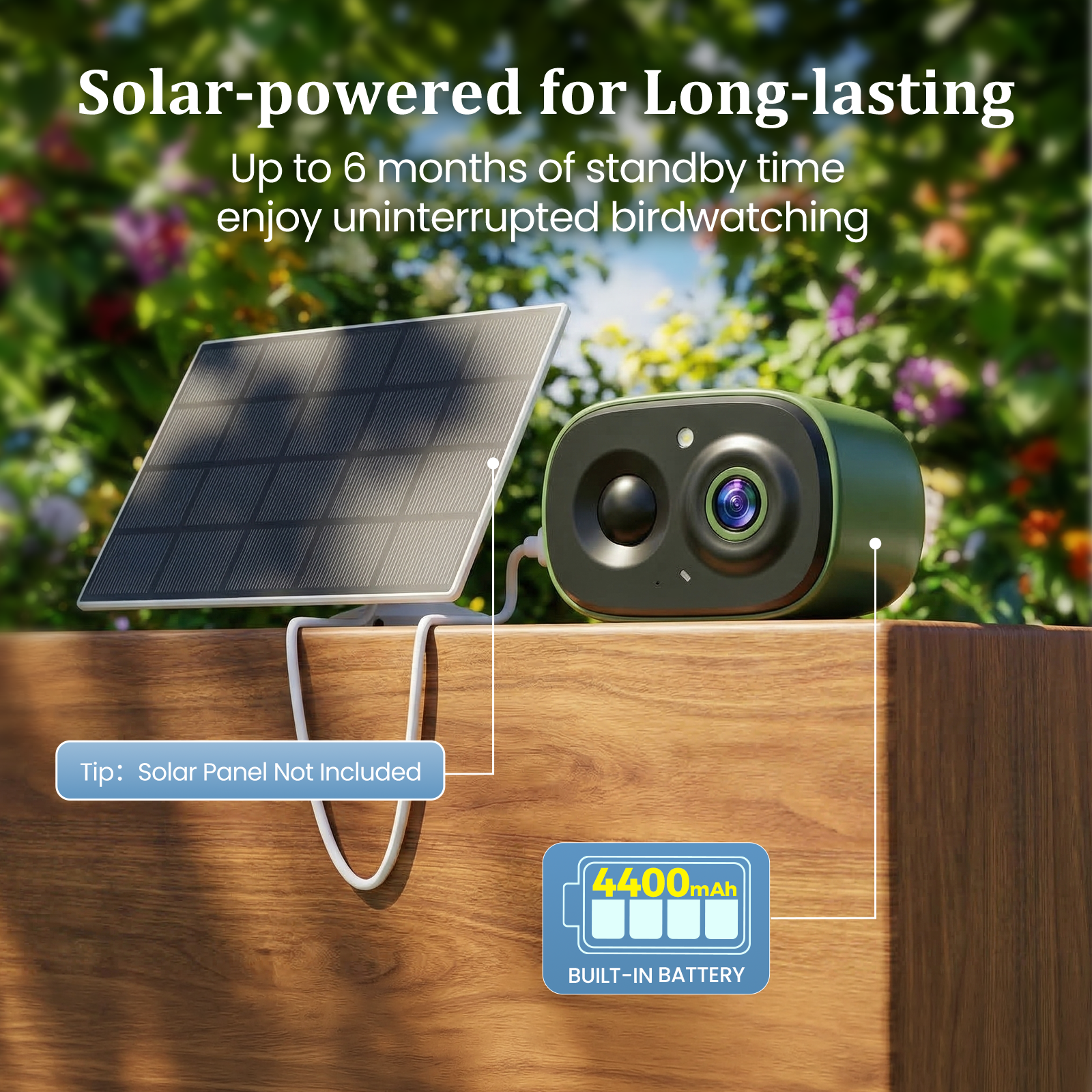 COOLFLY Flex AI Bird Cam