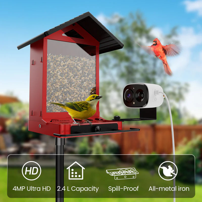 08. Anti-Squirrel Tech Protects Your Birdseed