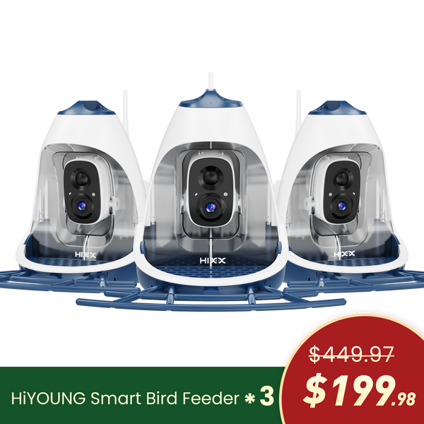 HiYOUNG™ Smart Bird Feeder Gifting Bundle (3-Pack)